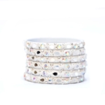 Pearl Glow White Bangle Set - Image 7