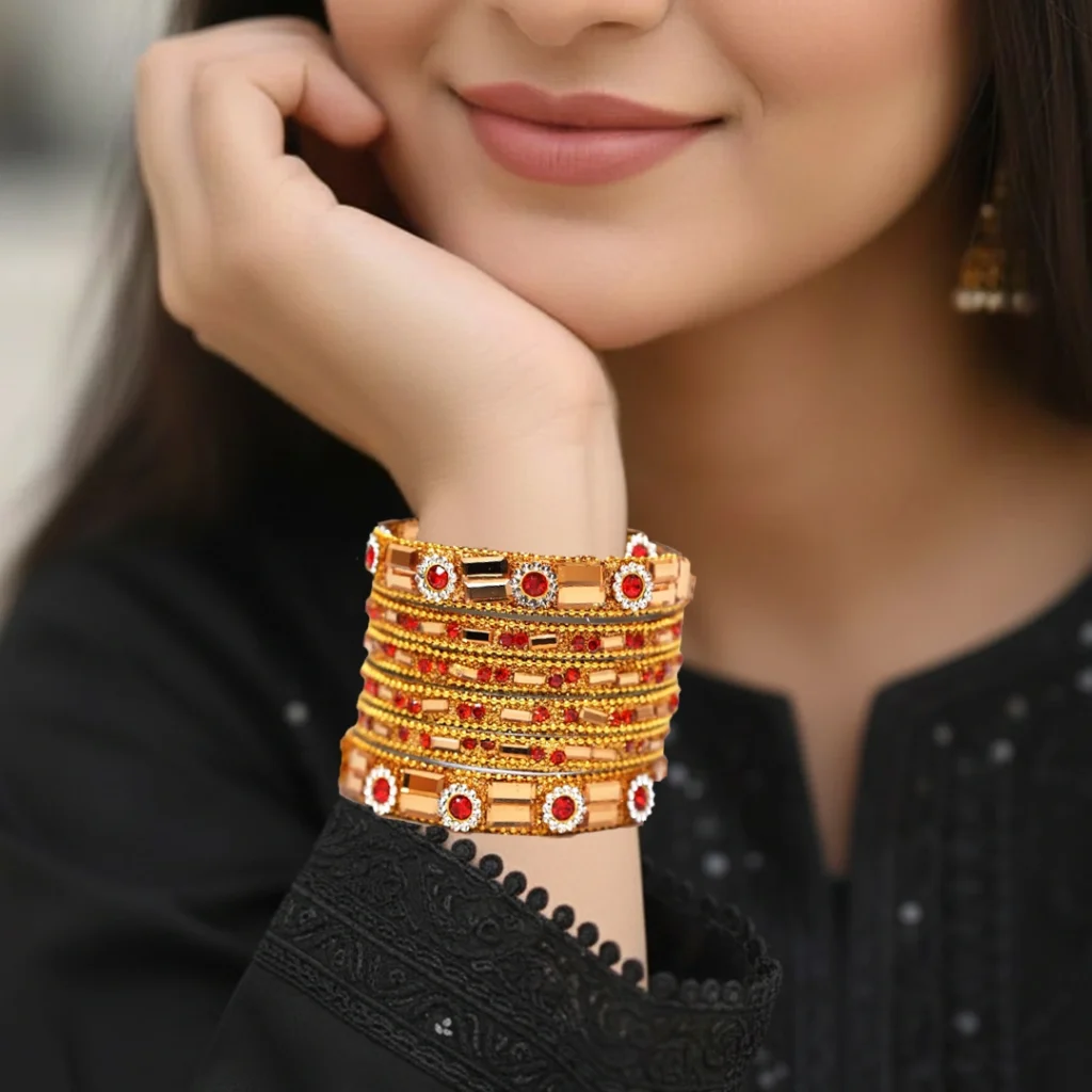 GlowStone Gold Bangles