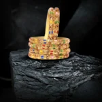 Gold-Plated Bangle Set - Image 4