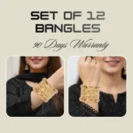 Golden Aura Glam Bangles - Image 8