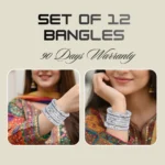 Moonlit Ice Bangle Set - Image 8