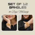 Gold-Plated Bangle Set - Image 7