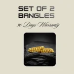 Golden Ghungroo Drape Bangles - Image 7