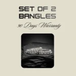 Silver Ghungroo Drape Bangles - Image 7