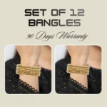 Golden Spark Weave Bangles - Image 8