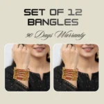 Scarlet Elegance Crystal Bangles - Image 8