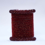 Velvet Radiance Maroon Bangles Set - Image 4