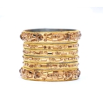 Golden Aura Glam Bangles - Image 7