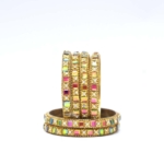 Rainbow Gleam Gem Bangles - Image 5