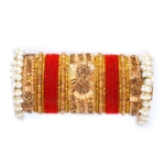 Pearl Rouge Heritage Bangles Set - Image 5