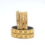 Golden Mosaic Royale Bangles - Image 6