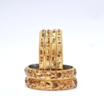 Golden Aura Glam Bangles - Image 5