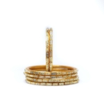Golden Spark Weave Bangles - Image 5