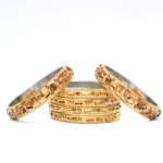 Golden Aura Glam Bangles - Image 6
