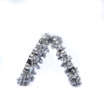 Silver Ghungroo Drape Bangles - Image 5