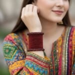 Velvet Radiance Maroon Bangles Set - Image 2