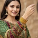 Golden Melody Charm Bangles - Image 4